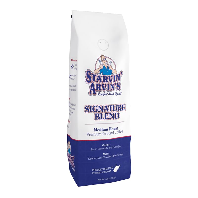 Starvin' Arvin's Signature Blend Premium Ground Coffee, 12 oz