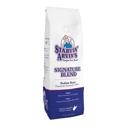 Starvin' Arvin's Signature Blend Premium Ground Coffee, 12 oz