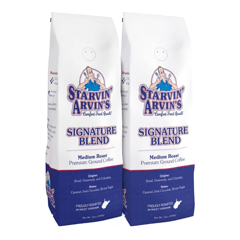 Starvin' Arvin's Signature Blend Premium Ground Coffee, 12 oz