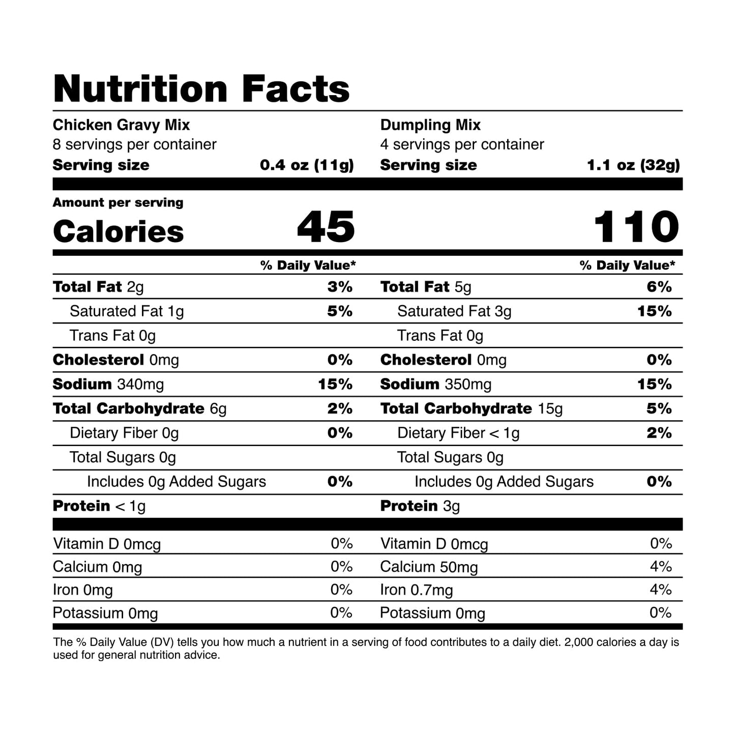 Starvin' Arvin's Chicken N’ Dumpling Mix, 8 oz